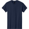 Custom Gildan - Heavy Cotton 100% Cotton T-Shirt. Navy Blue
