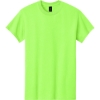 Custom Gildan - Heavy Cotton 100% Cotton T-Shirt. Neon Green