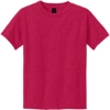 Custom Gildan - Youth Heavy Cotton 100% Cotton T-Shirt. Heather Red