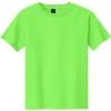 Custom Gildan - Youth Heavy Cotton 100% Cotton T-Shirt. Neon Green