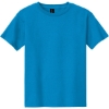 Custom Gildan - Youth Heavy Cotton 100% Cotton T-Shirt. Sapphire Blue