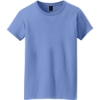 Custom Gildan Womens Heavy Cotton 100% Cotton T-Shirt. Violet Purple