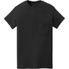Custom Gildan Heavy Cotton 100% Cotton Pocket T-Shirt. Black