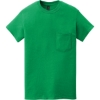 Custom Gildan Heavy Cotton 100% Cotton Pocket T-Shirt. Irish Green