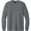 Custom Gildan - Heavy Cotton 100% Cotton Long Sleeve T-Shirt. Graphite Heather Gray
