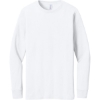 Custom Jerzees Premium Blend Ring Spun Long Sleeve T-Shirt White