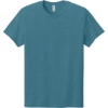Custom Jerzees Premium Blend Ring Spun T-Shirt Digital Teal Heather Blue