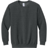 Custom Jerzees - Youth NuBlend Crewneck Sweatshirt. Black Heather