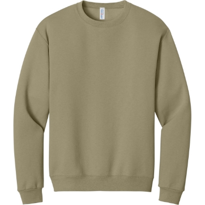 Custom Jerzees - NuBlend Crewneck Sweatshirt. Khaki Beige