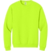 Custom Jerzees - NuBlend Crewneck Sweatshirt. Safety Green