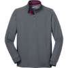Custom Nike Dri-FIT 1/2-Zip Cover-Up. Dk Gry/Blk/Fus