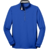 Custom Nike Dri-FIT 1/2-Zip Cover-Up. Game Royal Blue/Black/White