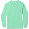 Custom COMFORT COLORS Heavyweight Ring Spun Long Sleeve Tee. Island Reef Blue