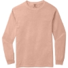 Custom COMFORT COLORS Heavyweight Ring Spun Long Sleeve Tee. Peachy Orange