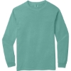 Custom COMFORT COLORS Heavyweight Ring Spun Long Sleeve Tee. Seafoam Green
