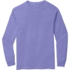 Custom COMFORT COLORS Heavyweight Ring Spun Long Sleeve Tee. Violet Purple