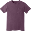 Custom COMFORT COLORS Heavyweight Ring Spun Pocket Tee. Berry Purple