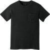 Custom COMFORT COLORS Heavyweight Ring Spun Pocket Tee. Black