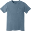 Custom COMFORT COLORS Heavyweight Ring Spun Pocket Tee. Blue Jean
