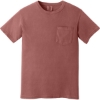 Custom COMFORT COLORS Heavyweight Ring Spun Pocket Tee. Cumin Brown
