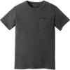 Custom COMFORT COLORS Heavyweight Ring Spun Pocket Tee. Graphite Black