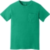 Custom COMFORT COLORS Heavyweight Ring Spun Pocket Tee. Island Green