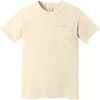Custom COMFORT COLORS Heavyweight Ring Spun Pocket Tee. Ivory White