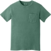 Custom COMFORT COLORS Heavyweight Ring Spun Pocket Tee. Light Green