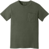 Custom COMFORT COLORS Heavyweight Ring Spun Pocket Tee. Moss Green