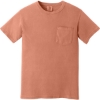 Custom COMFORT COLORS Heavyweight Ring Spun Pocket Tee. Terracota