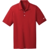 Custom Nike Dri-FIT Vertical Mesh Polo. University Red