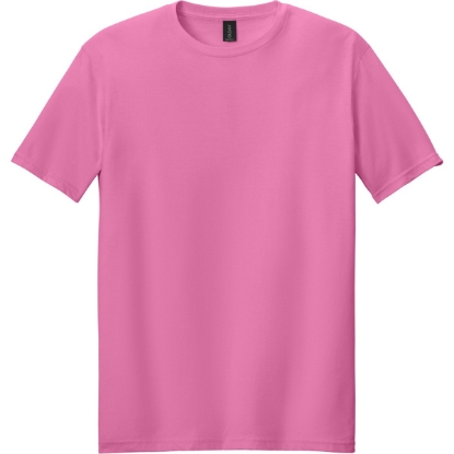 Custom Gildan Softstyle T-Shirt. Azalea Pink