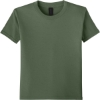 Custom Gildan Youth Softstyle T-Shirt Military Green
