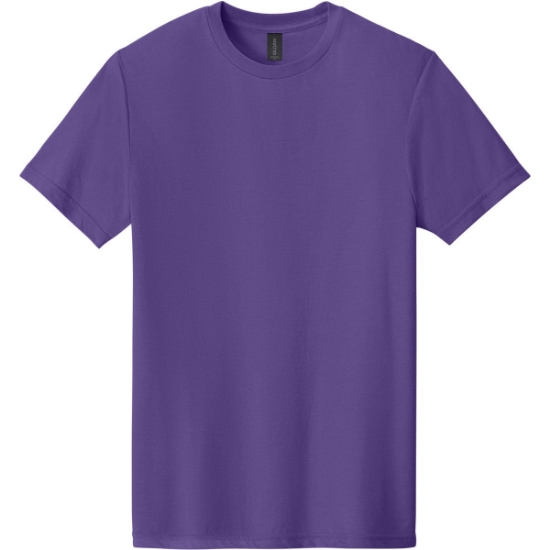 Custom Gildan Softstyle CVC Tee Amethyst Purple