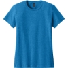 Custom Gildan Softstyle Womens T-Shirt. Antique Sapphire Blue
