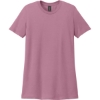 Custom Gildan Softstyle Womens CVC T-Shirt Plumrose Pink