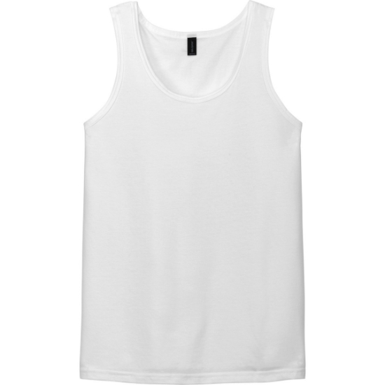 Custom Gildan Softstyle Tank Top White