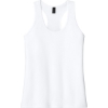 Custom Gildan Softstyle Womens CVC Racerback Tank White