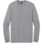 Custom Gildan Softstyle CVC Long Sleeve Tee Cement Gray