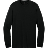 Custom Gildan Softstyle CVC Long Sleeve Tee Pitch Black