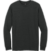 Custom Gildan Softstyle CVC Long Sleeve Tee Pitch Black Mist