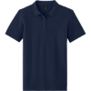 Custom Gildan Softstyle Womens Pique Polo Navy Blue