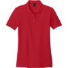 Custom Gildan Softstyle Womens Pique Polo Red