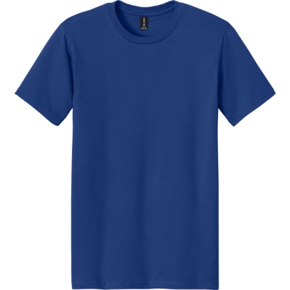 Custom Gildan Softstyle Plasma Print Tee Fan Deep Royal