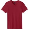 Custom Gildan Softstyle V-Neck T-Shirt. Cherry Red