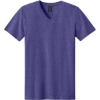 Custom Gildan Softstyle V-Neck T-Shirt. Heather Purple