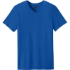 Custom Gildan Softstyle V-Neck T-Shirt. Royal Blue