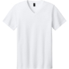 Custom Gildan Softstyle V-Neck T-Shirt. White
