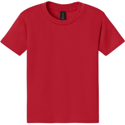 Custom Gildan Youth Softstyle Midweight Tee Red
