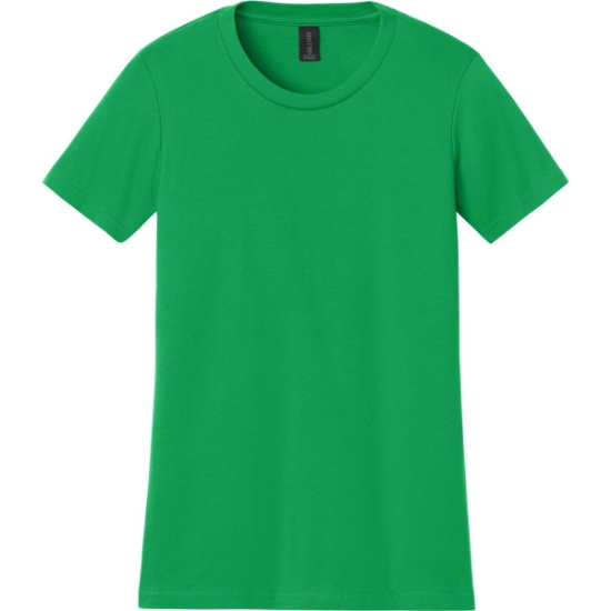 Custom Gildan Womens Softstyle Midweight Tee Irish Green